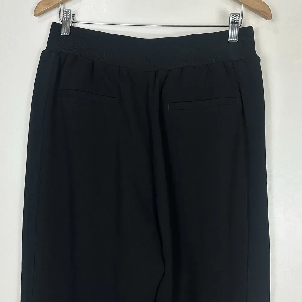ALLSAINTS Tia Jogger Trousers High Rise Black Tailored Chic Minimalist Edgy Luxe